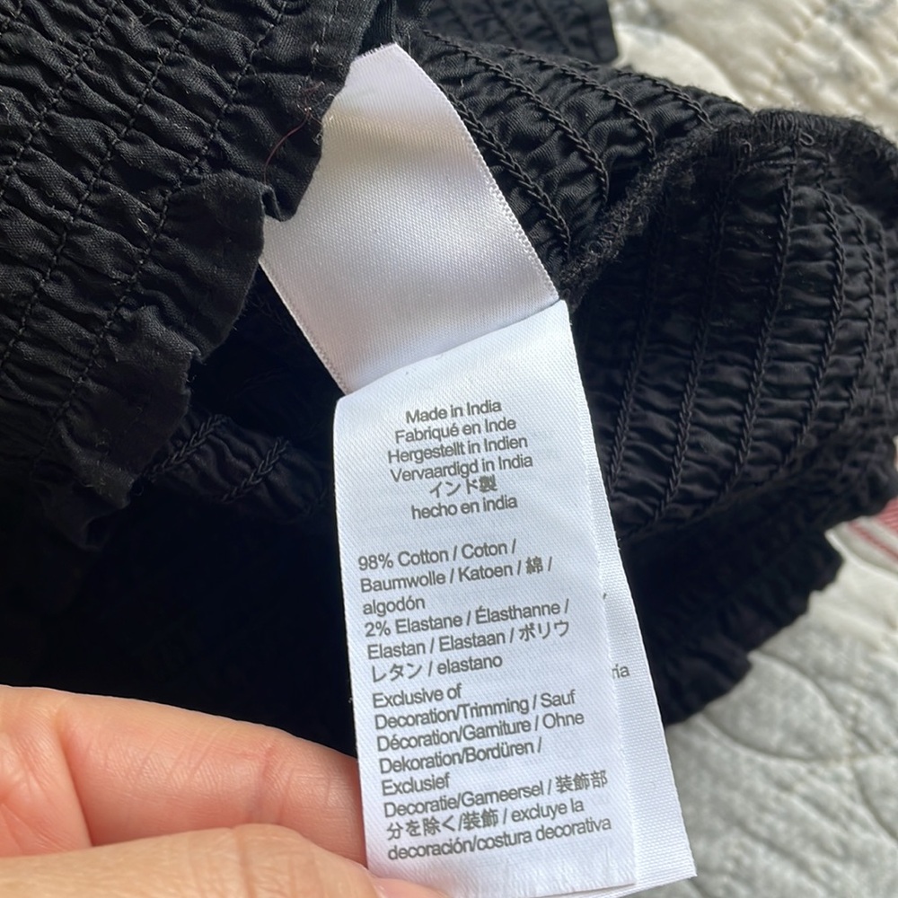J. Crew Smocked Tie-front Dress - Picture 4 of 5